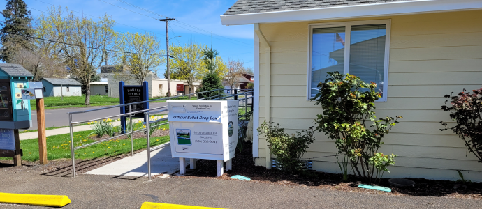 Donald City Hall Drop Box